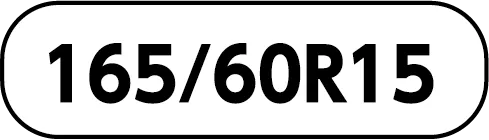 165/60R15